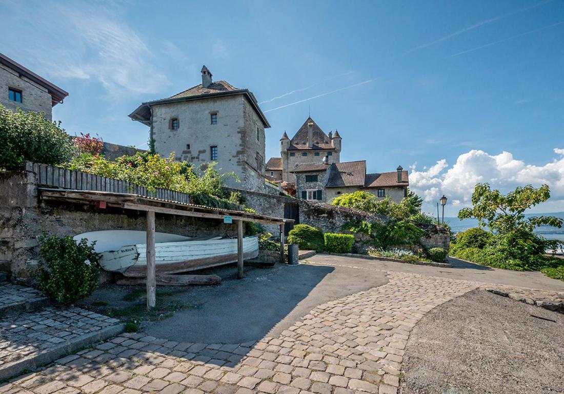 Hotel Le Jules Verne Yvoire Exterior foto